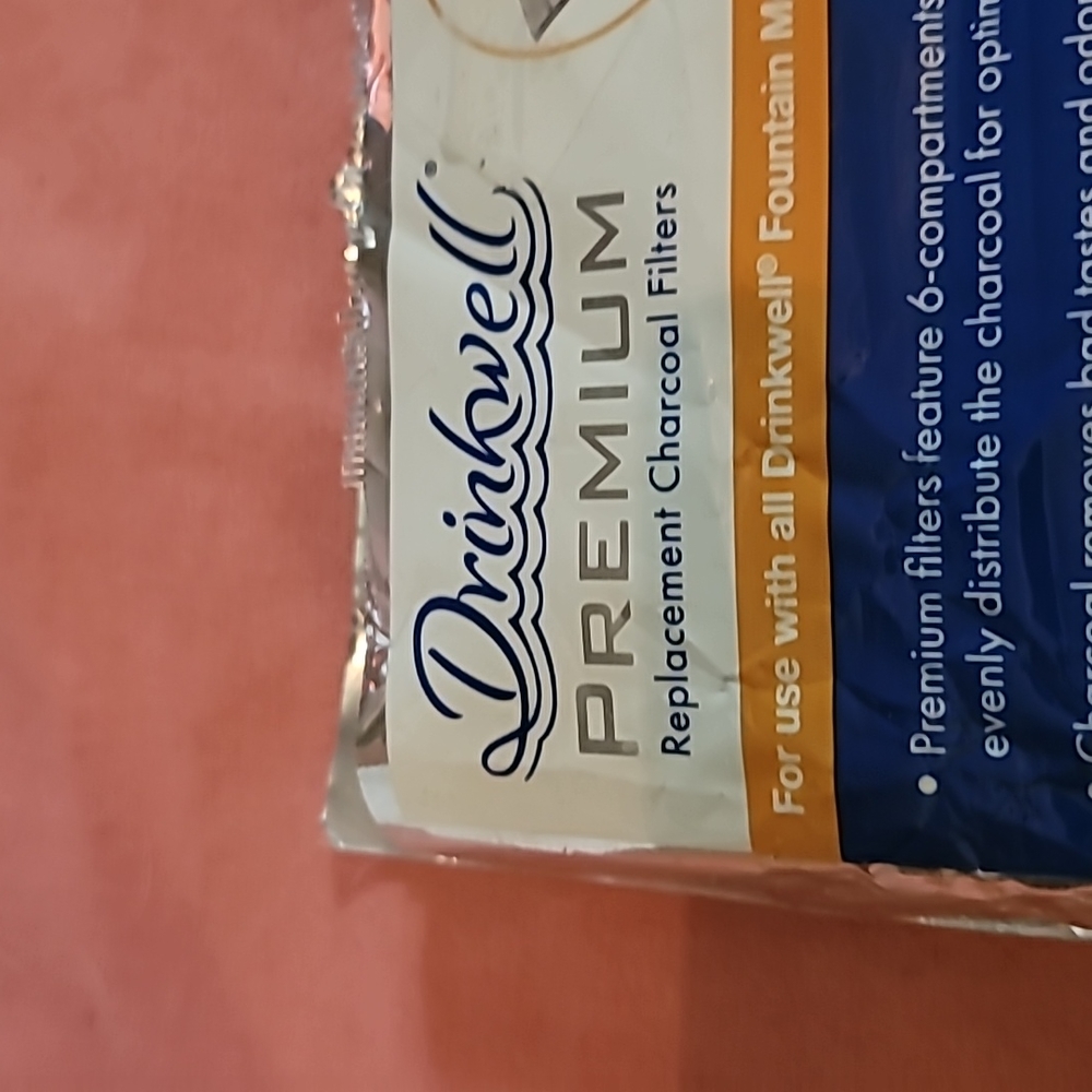 DRINK WELL PREMIUM- 2 PK REPLACEMENT CHARCOAL FILTERS